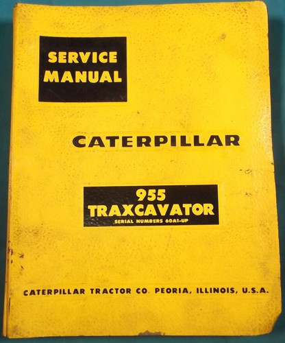Cat caterpillar 955 - cat,