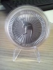 AUSTRALIA 2018 CANGURO 1 DOLLARO ONCIA ARGENTO FDC 1 OZ