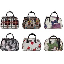 Borsa da Viaggio Tempo Libero Bauletto Bag Piccola Media Grande Con Tracolla