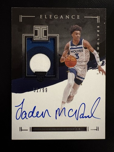 Jaden mcdaniels 2021 panini - mcdaniels,