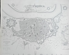 Pianta di Anversa. Edizione