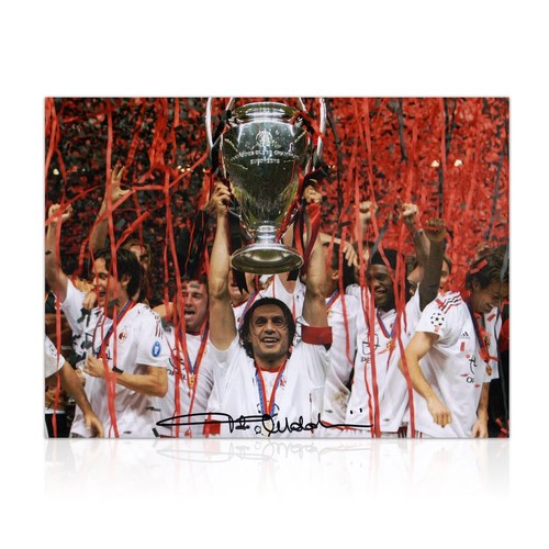 Foto del milan autografata - milan,