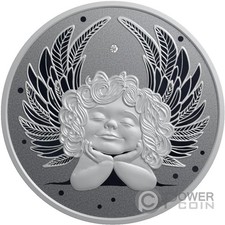 LITTLE ANGEL angelo 1 oz moneta argento 2$ Niue 2025