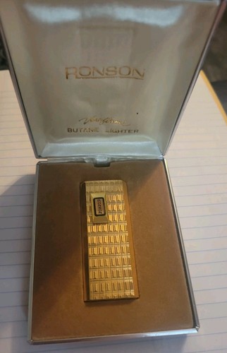 Vintage gold plated - vintage, ronson