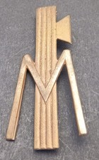 CB- FREGIO METALLICO MUSSOLINI - FASCIO - FASCISMO - GTTS132