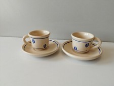  Tazzine + Piattino Ceramica