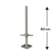 Mandrino per ponteggi piedini