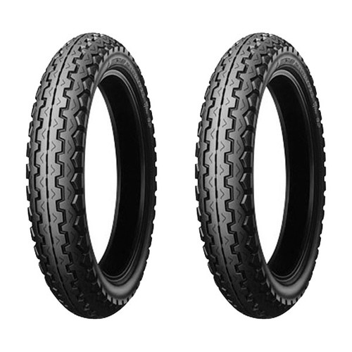 Coppia gomme dunlop 100 19 - coppia, 100/90-19