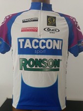 maglia CYCLING BIKE ciclismo originale vintage team TACCONI SPORT tg L