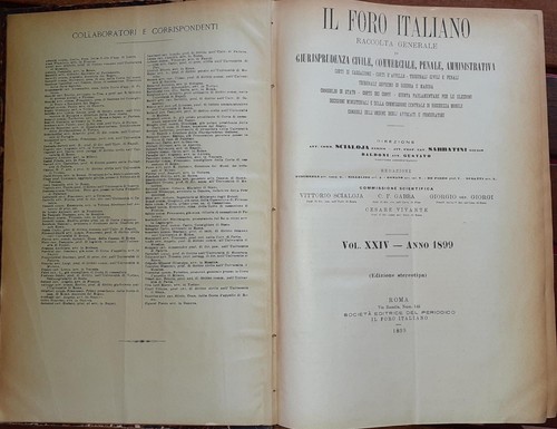 Foro italiano raccolta - il,