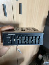 The Pioneer BP 520 Equalizer is a vintage car audio device from the 1980s,