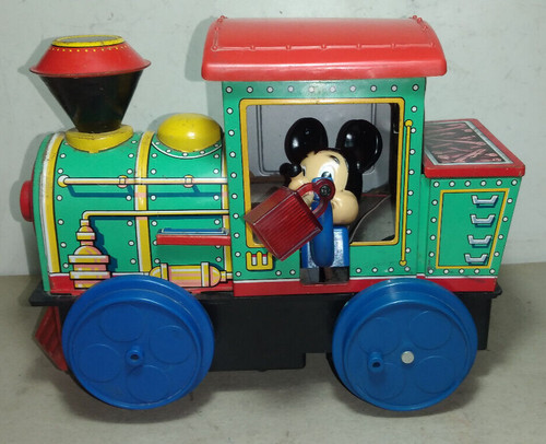 Trenino latta plastica - in,