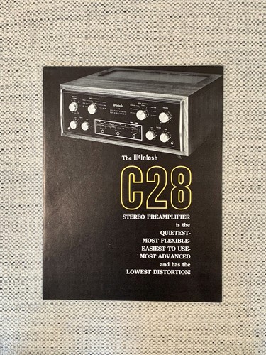Nuovo originale mcintosh 28 - nuovo, c-28