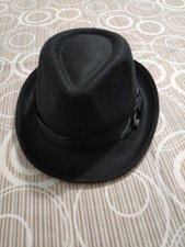 Cappello feltro nero o - cappello, in