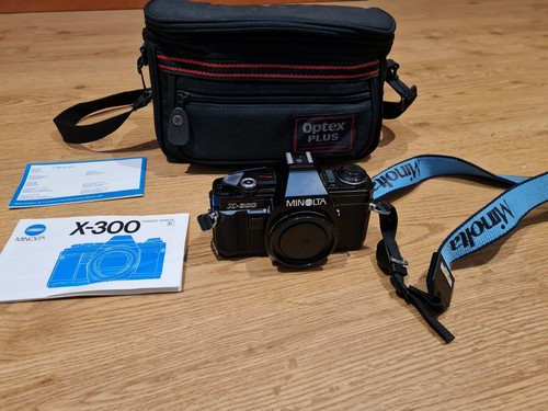 Minolta 300s fotocamera - minolta, x-300s