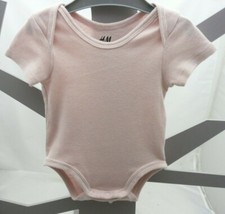 H&M body manche courte rose