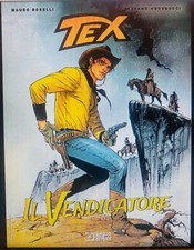 Libro Fumetti TEX iL VENDICATORE - Cartonato Copertina Rigida Formato Grande A4