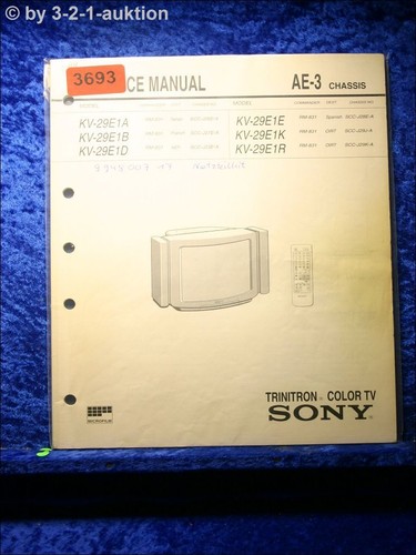 Manuale servizio sony - manuale,