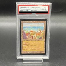 Magic The Gathering PSA 10 Porto di Rishada Rishadan "Inglese" MMQ 5bdc23d3d9628