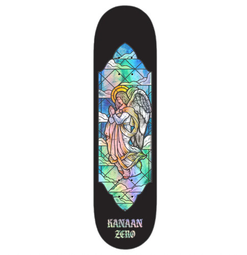 Zero skateboards stained - stained, glass