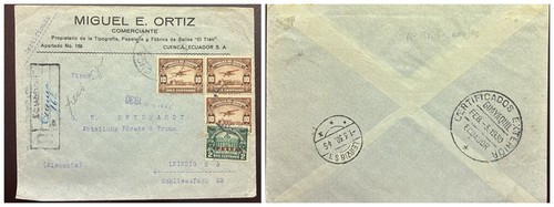 1930 ecuador cuenca aereo - cuenca,,
