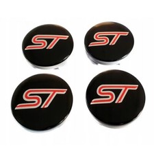 4 Tappi Coprimozzo Per FORD