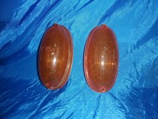 2 Plastiche Fanalini Laterale Fiat 625 Om 40 Lupetto Tigrotto Cerbiatto  New