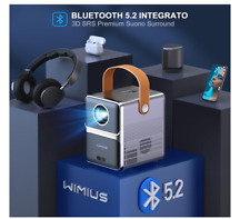 Mini Proiettore Wifi Bluetooth 18000 Lumen Proiettore Portatile