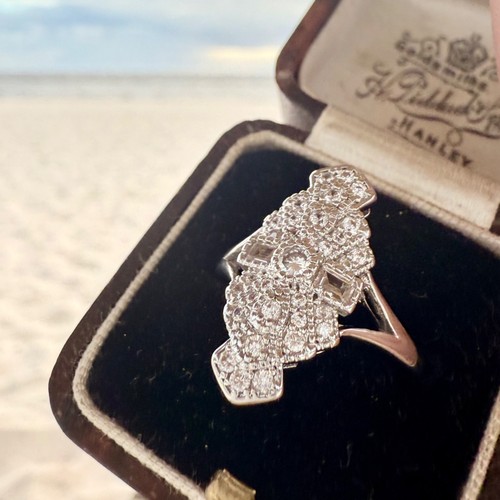 Anello vintage art deco - , tono