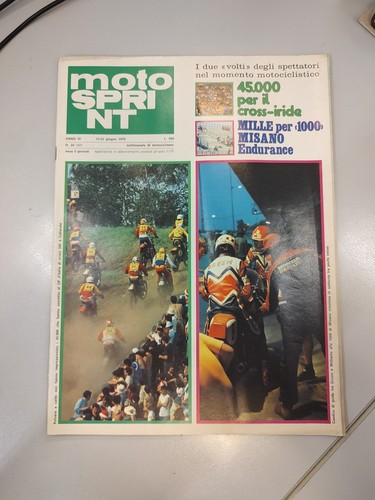 Moto sprint anno - moto,