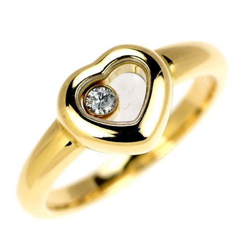 Anello chopard k18yg diamante - chopard,