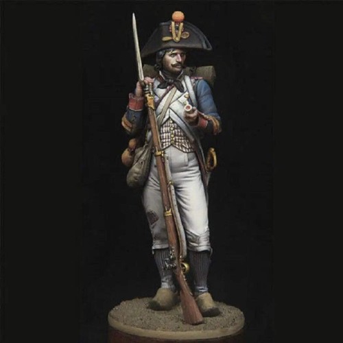 Resin model kit - model, french