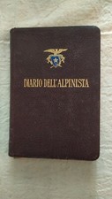 diario dell'alpinista guida rapida alle capanne e rifugi Bergamo Tavecchi 1933