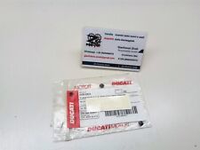 43810281A Originale Ducati 900 SS adesivo etichetta "PUSH ON TO LIFT SEAT" sella