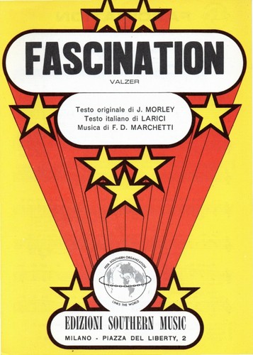 Spartito musicale fascination - spartito,