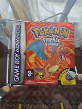 Pokemon Rosso Fuoco Game Boy Advance GBA (con adattatore wireless)