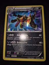Pokemon - Krookodile 127/124 Shiny Gold Fuoriserie - Stirpe dei Draghi - Ita