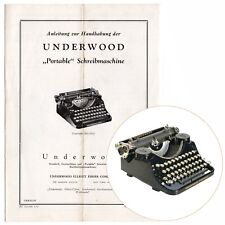 Underwood Portable Typewriter