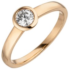 Anello solitario - anello, donna