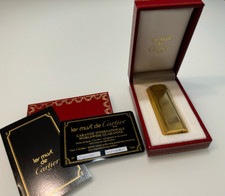 Accendino CARTIER GODRON oro 18 kt vintage