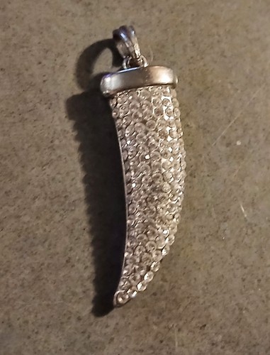 Ciondolo corno italiano strass