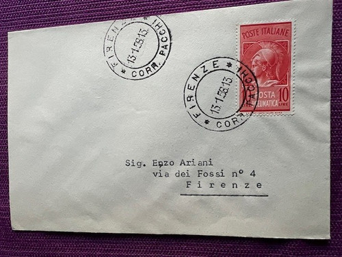 Italia fdc 1958 - -, 10