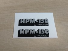 Pioneer hpm adesivi logo - -,