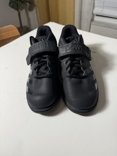 Scarpe da sollevamento pesi Adidas Powerlift 3.1 da uomo taglia 7.5 Core nere sneakers F5VMJLP