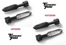 2 COPPIA FRECCE ANT + POST INDICATORI LED SEQUENZIALI YAMAHA TENERE 700 2024