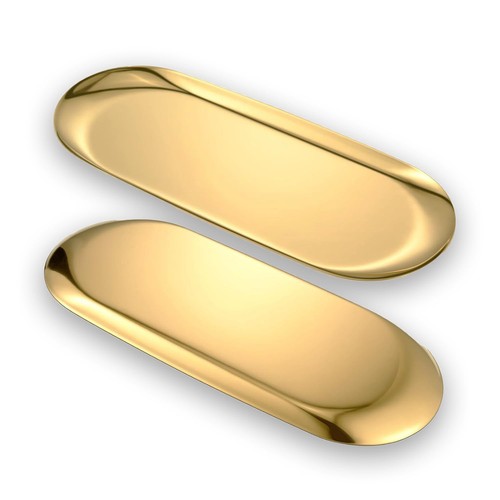 Vassoi ovali acciaio inox - 2,