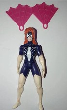 Spider Woman Iron Man Action Figure Psionic 1994 ToyBiz Marvel Comics Spider Man
