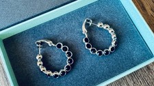 Orecchini cerchio tennis - orecchini, a