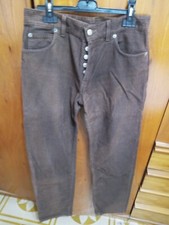 pantaloni uomo RIFLE velluto a coste w31 l34 taglio jeans