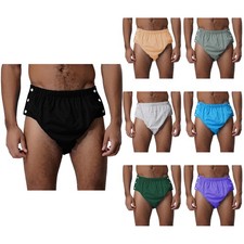 Slip pannolino intimo uomo facile da pulire tronchetti pantaloncini morbidi regolabili unisex